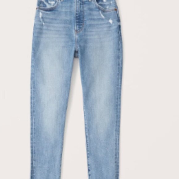 NEW Abercrombie & Fitch The Super Skinny Ankle High Rise Jeans - Size 37/24 L - Picture 5 of 5